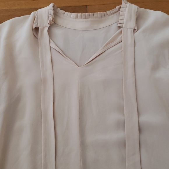 Equiment 100% silk blush shirt - Picture 2 of 6
